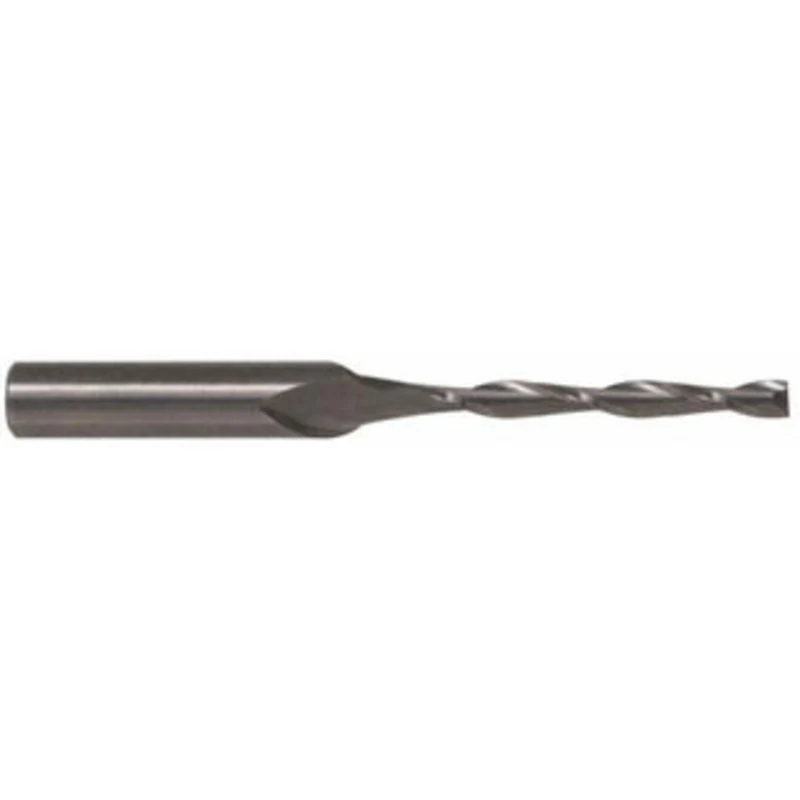 LMT Onsrud LP 3/16 Diam RH Solid Carbide 2-Flute Double Edge Upcut Spiral Router Bit Uncoated, 1-1/8 LOC, 3/16 Shank ...